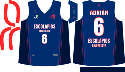 Camiseta juego baloncesto (CAB)